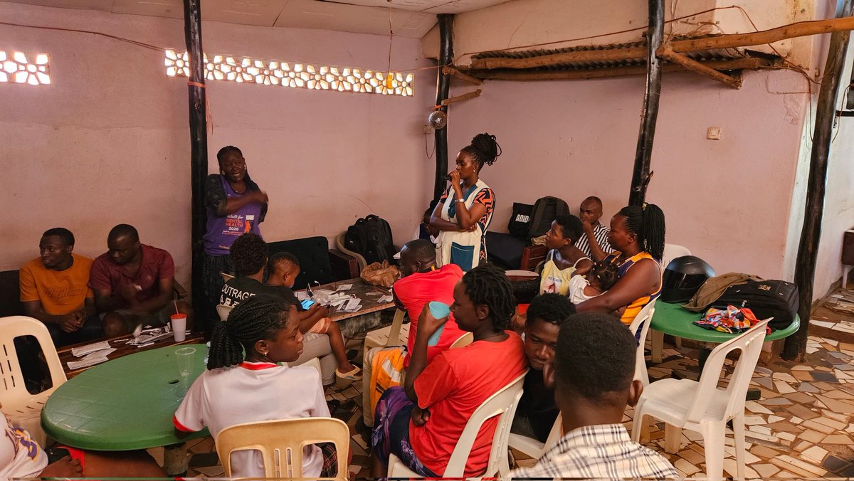GCWR_Uganda's tweet photo. Together with AWAC &amp; Nsangi Health Centre III, we held a community awareness meeting in Kyengera, Wakiso District on #Lenacapavir (LEN-PrEP); a new long-acting HIV prevention injection now available in Uganda. 
The session focused on eligibility, administration, side effects, 1/2 https://t.co/0HtX1tqCUL