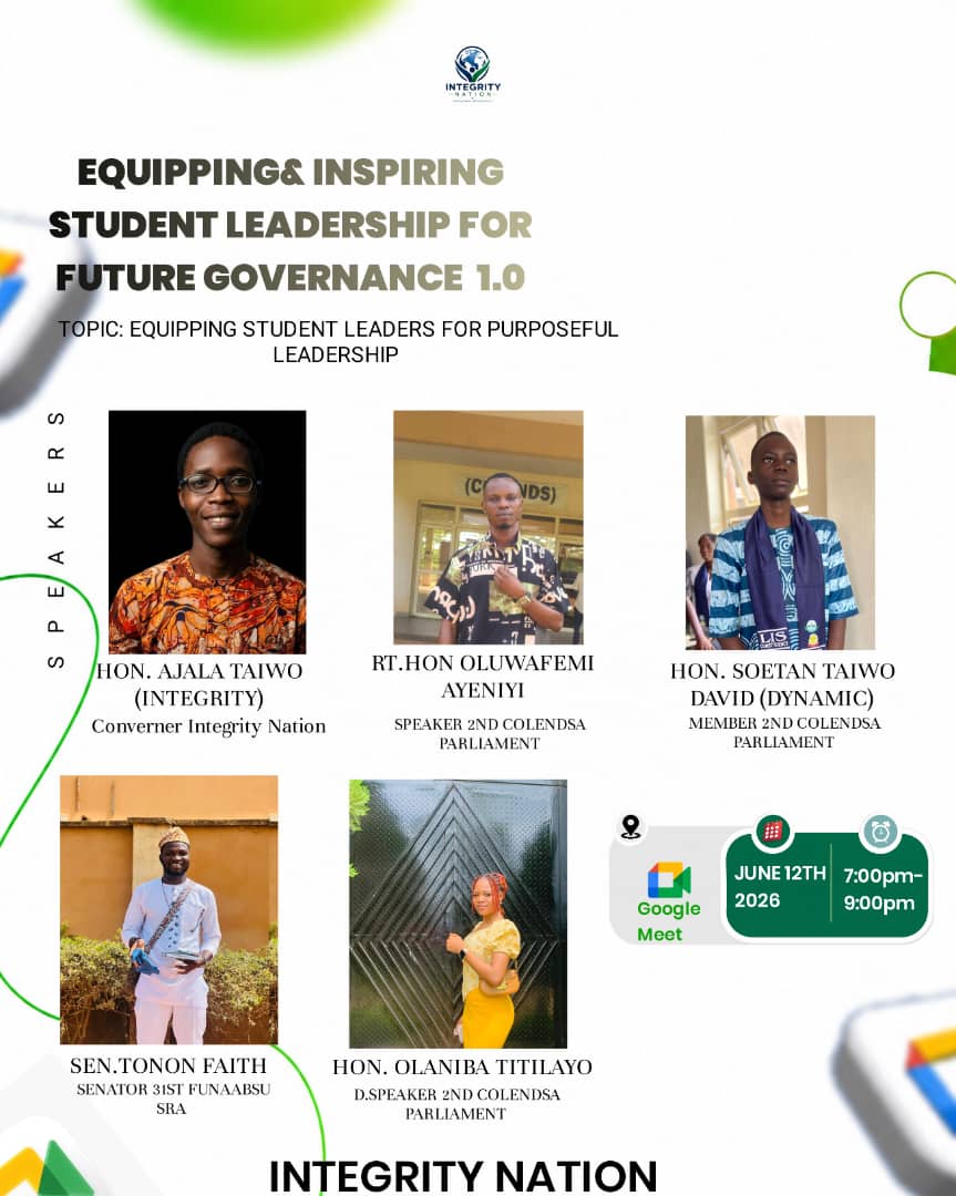 IntegritNation's tweet photo. GREAT NIGERIAN STUDENTS, ANTICIPATE SOMETHING BIG 💥 
JUNE 12TH, 2026 ✍️ https://t.co/vJL97dRJWb
