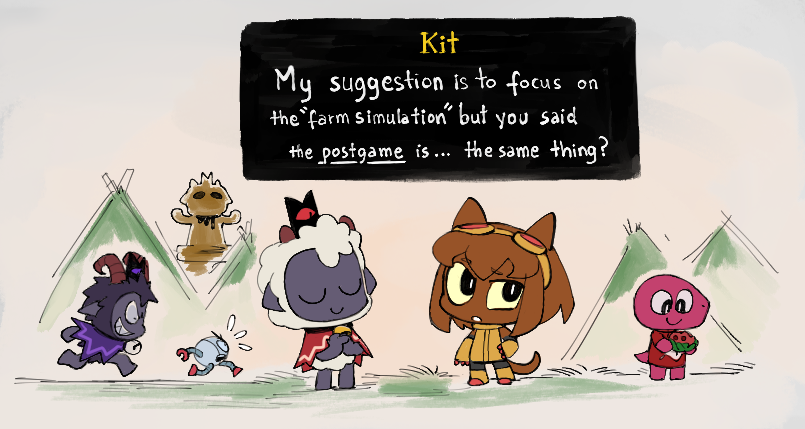 Raitochan3's tweet photo. Headcanon, the ones with "postgame" are safe from the gameoverse
#gameoverse #cultofothelamb #kitgameroverse https://t.co/1QrEznmFkP