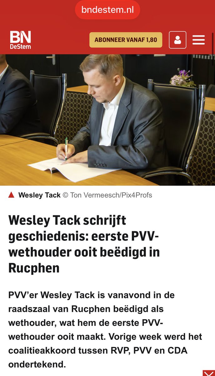 Geert Wilders tweet media