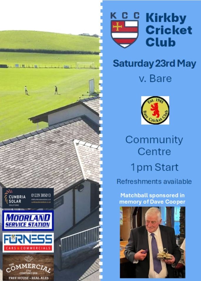 KirkbyC's tweet photo. Following last weeks defeat in the @wc_league 40 over cup we look to get our campaign up and running against @Bare_Cricket at the community centre .The match ball is sponsored in memory of our ex president, scorer and long time supporter Dave Cooper who we sadly lost last year 🙏 https://t.co/5M13xuofh9