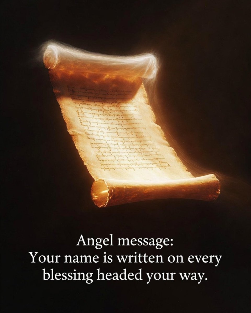 insidemanifest's tweet photo. Every blessing moving toward you right now has your name on it.

Not someone else. Not someday maybe. Your name. Your blessing. Your season.

Drop '777' if you are claiming every single thing with your name on it. 👇 https://t.co/XWV1duUcqN