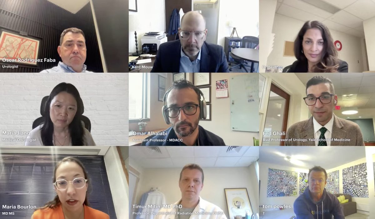 oncodaily's tweet photo. 𝐇𝐨𝐰 𝐈 𝐓𝐫𝐞𝐚𝐭 𝐁𝐥𝐚𝐝𝐝𝐞𝐫 𝐂𝐚𝐧𝐜𝐞𝐫 𝐢𝐧 𝟐𝟎𝟐𝟔

The final session of “How I Treat Bladder Cancer in 2026” brought together leading experts to discuss the future of bladder cancer care, highlighting advances in non–muscle-invasive disease management, radiotherapy innovations, and the global challenges shaping the field.

🔹 Óscar Rodríguez Faba (@RodriguezFaba) presented on non–muscle-invasive bladder cancer, exploring current treatment approaches, evolving management strategies, and key considerations in optimizing patient care.
🔹 Kent W. Mouw (@mouwlab) discussed “Advances in Radiation for MIBC,” focusing on the latest developments in radiotherapy techniques and their role in improving outcomes for patients with muscle-invasive bladder cancer.
🔹 The session concluded with a panel discussion, “The Future of Bladder Cancer Care: Innovations, Challenges, and Global Perspectives,” featuring summit faculty members sharing insights on emerging therapies, multidisciplinary collaboration, and the future direction of bladder cancer treatment worldwide.

As bladder cancer treatment continues to evolve, global collaboration and innovation remain essential to improving patient outcomes and advancing personalized care. Sessions like these highlight the importance of multidisciplinary expertise in shaping the future of oncology. 

@8_8Malu