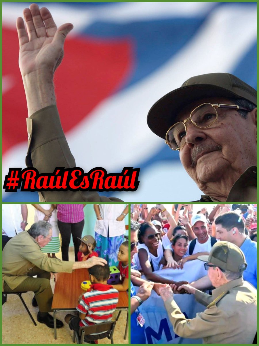 acea_lopez's tweet photo. Cuba reafirma su vocación pacífica y su derecho inalienable a la legítima defensa, mientras que el pueblo cubano expresa su respaldo inquebrantable e incondicional al Líder de la Revolución, con la firme decisión de defender la Patria y su Revolución Socialista. 
🇨🇺🇨🇺
#RaúlEsRaúl https://t.co/NmZGXXvhbQ