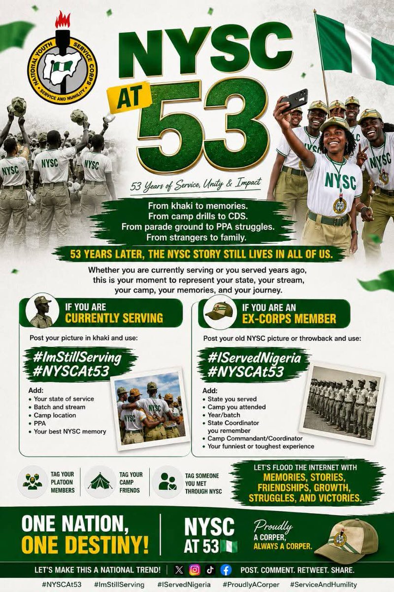 NYSC NDHQ tweet media
