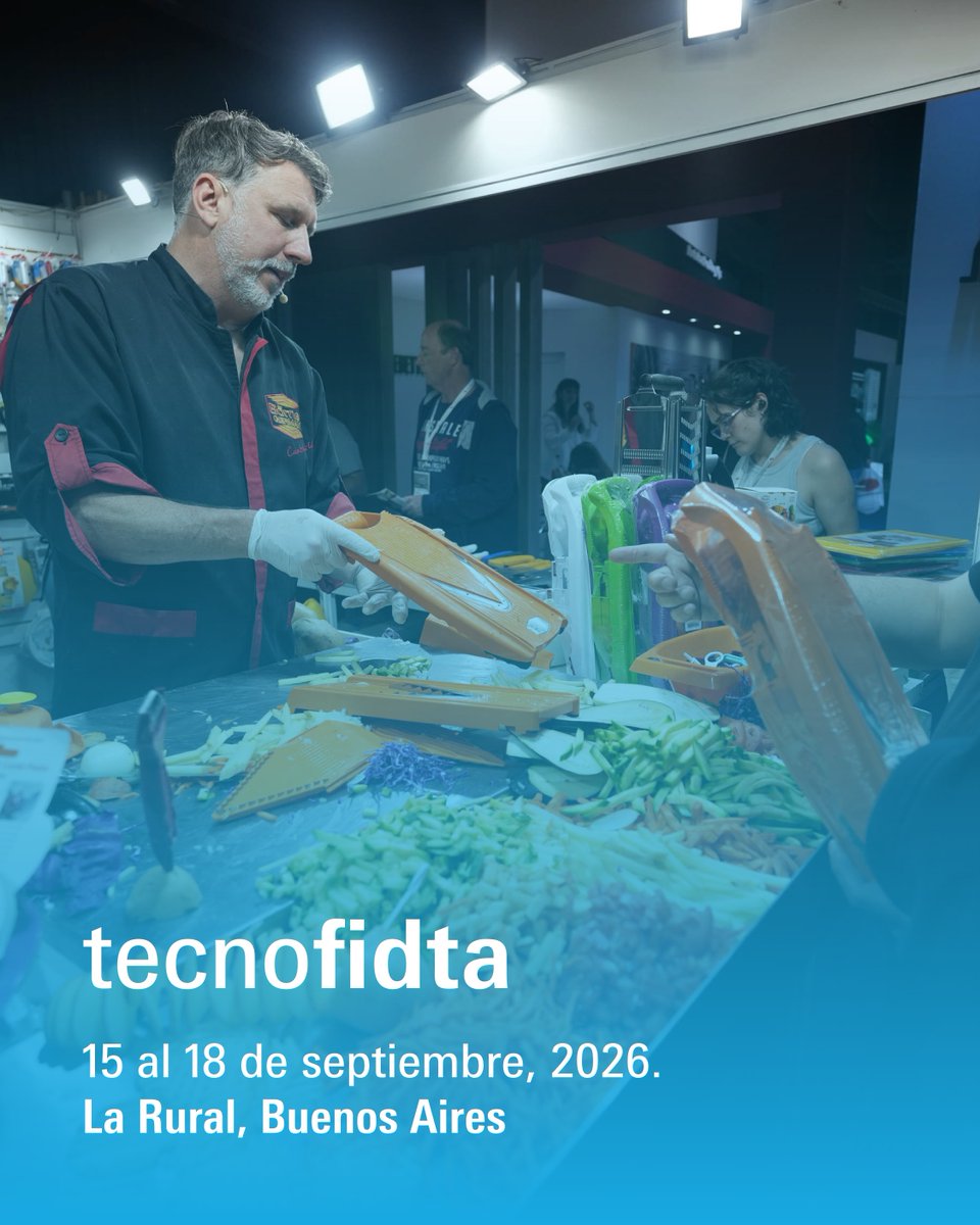 TecnoFidta's tweet photo. ¿Sabías que en la última edición más de 12.000 profesionales recorrieron Tecno Fidta?

La próxima edición ya está en marcha. Si estás pensando en participar, es momento de definirlo.

✉️ tecnofidta@argentina.messefrankfurt.com
📅 15 al 18 de septiembre 
📍 La Rural, Buenos Aires https://t.co/UKUfUVpOEJ