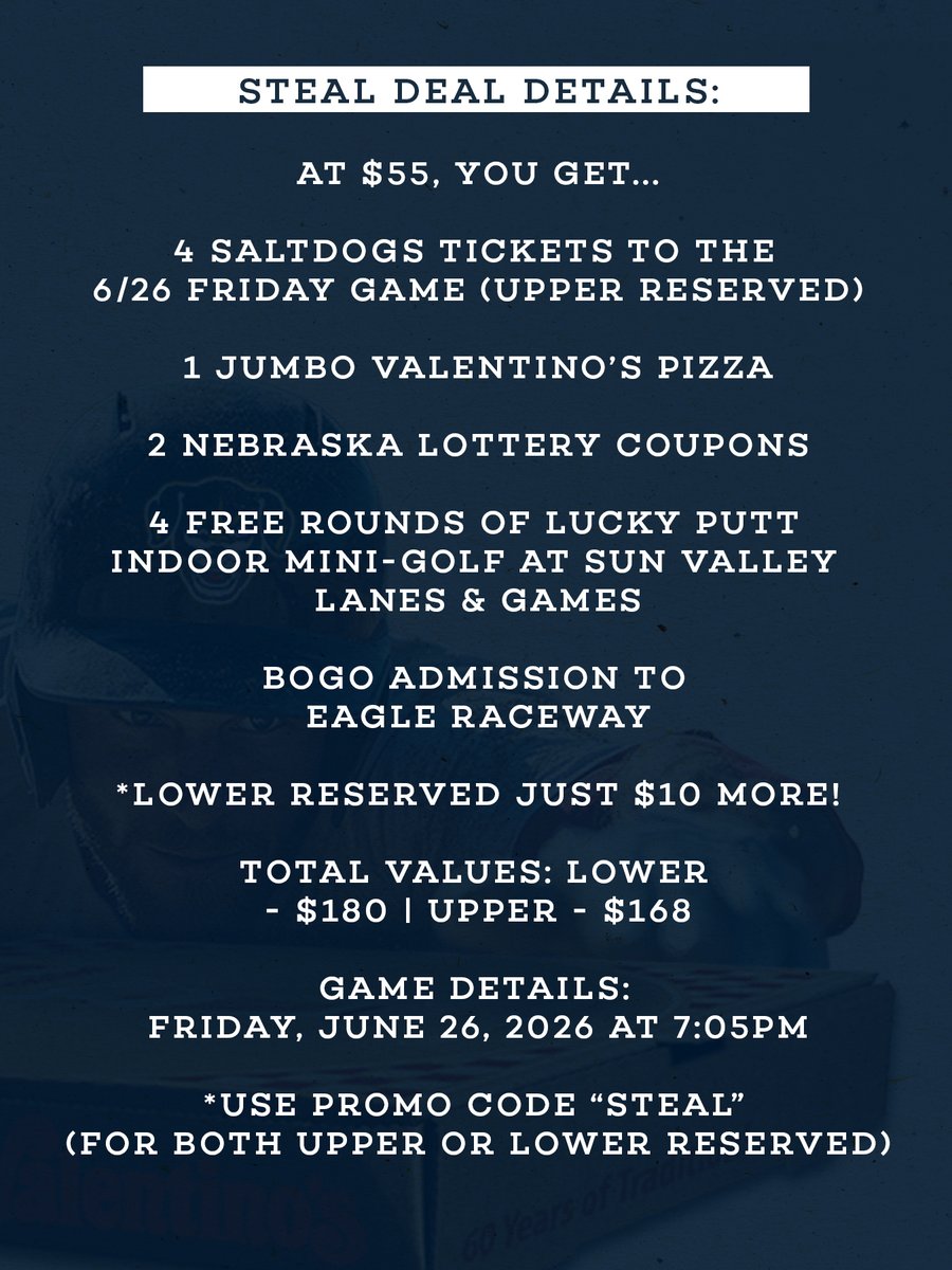 Lincoln Saltdogs tweet media