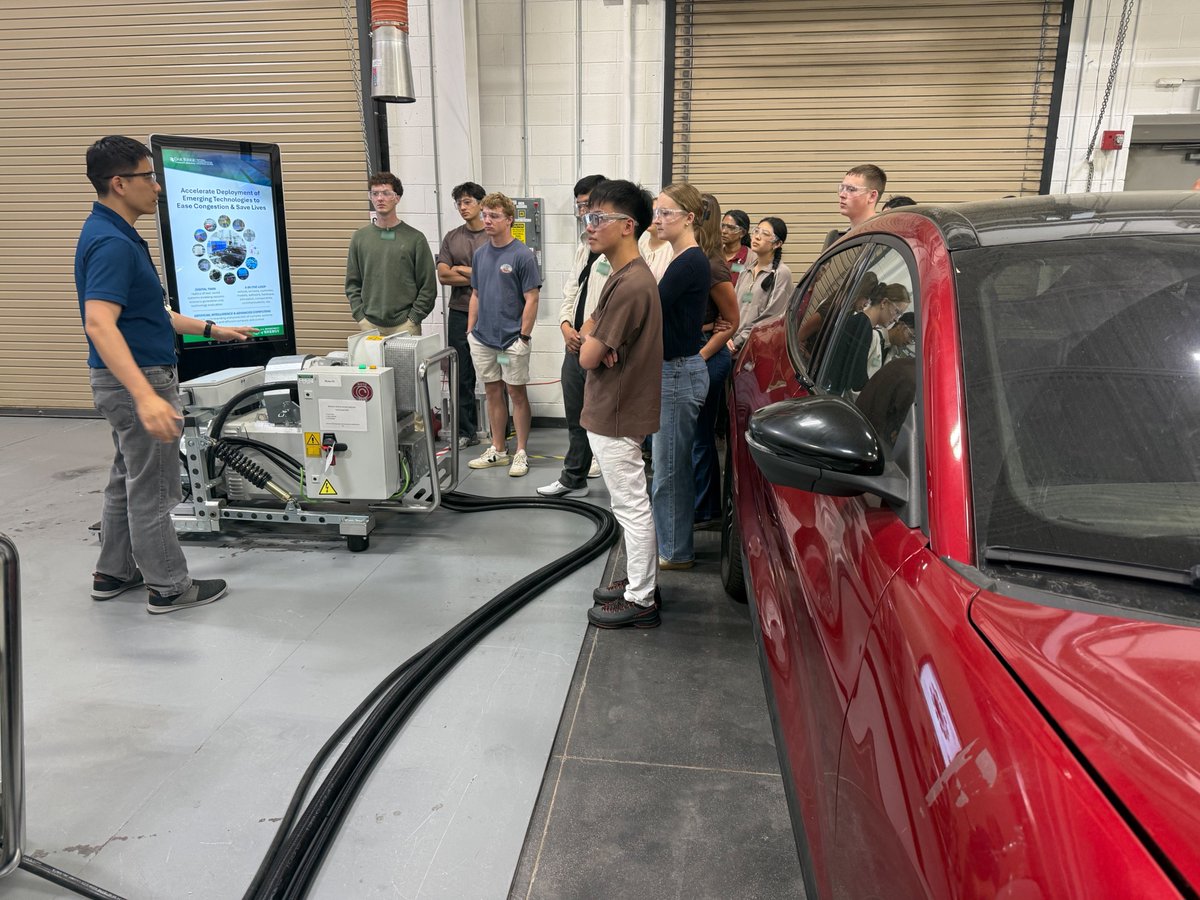 ORNLEnergy's tweet photo. Students from the Vanderbilt School of Engineering toured ORNL’s Hardin Valley Campus recently as part of Vanderbilt’s Maymester course, Modern Automotive Manufacturing. Great to host and share some of the work happening across ORNL! https://t.co/DoXyCLnYLc