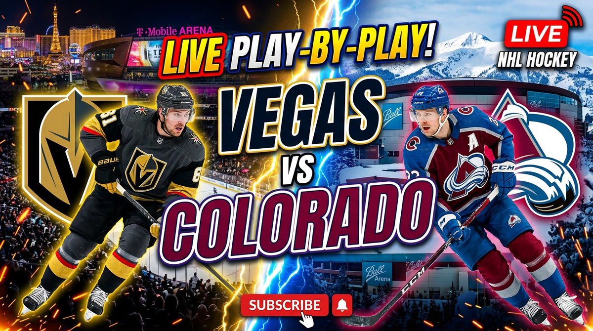 SportsMoney_Net's tweet photo. 🏒LIVE: Vegas vs. Colorado | Western Conference Final Watchalong &amp; Play-by-play LIVE STREAM!

7:45pm eastern!

Join @MikeyMoneyWins and @MeddDylan and company for our NHL LIVE STREAM!

https://t.co/AgrB6rAcM0 via @YouTube https://t.co/kqWN5LFcvW