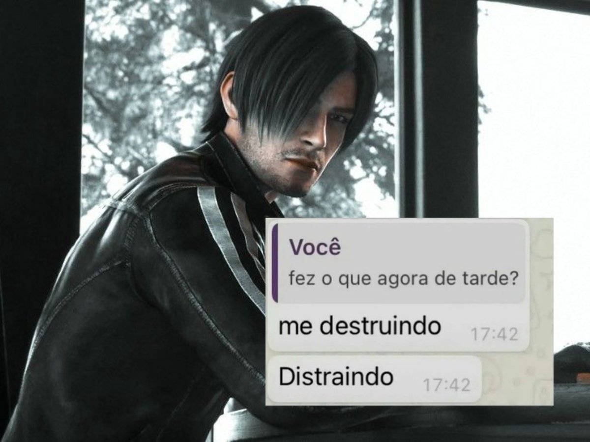 Leon de olho vermelho tweet media
