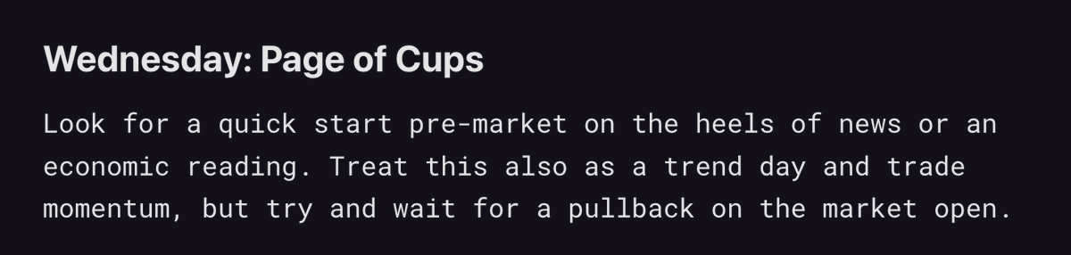 TarotTrader's tweet photo. Big trend day for stocks, as predicted. Pre-market gap ✅ https://t.co/rm9SIEMUZm
