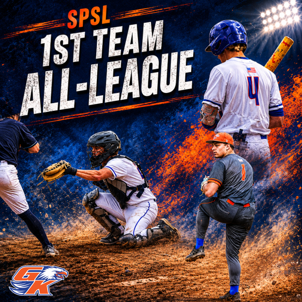 GKHSbaseball's tweet photo. 2026 All-League Selections 
1st Team: Coleton Brown, Garrett Liedes, Quinncey Ratteray
2nd Team: O'Shea Jones, Ka'eo Smith, Bryce Baker
Honorable Mention: Hunter Rudolph, Ryan Kim, Chris Martinez, Blake Gunderson
https://t.co/w2uJxC7zsT https://t.co/sAipQyRG7r