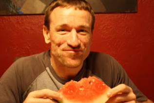 BYodaiscool80's tweet photo. earl eating his watermelon https://t.co/SzFbVeffLN