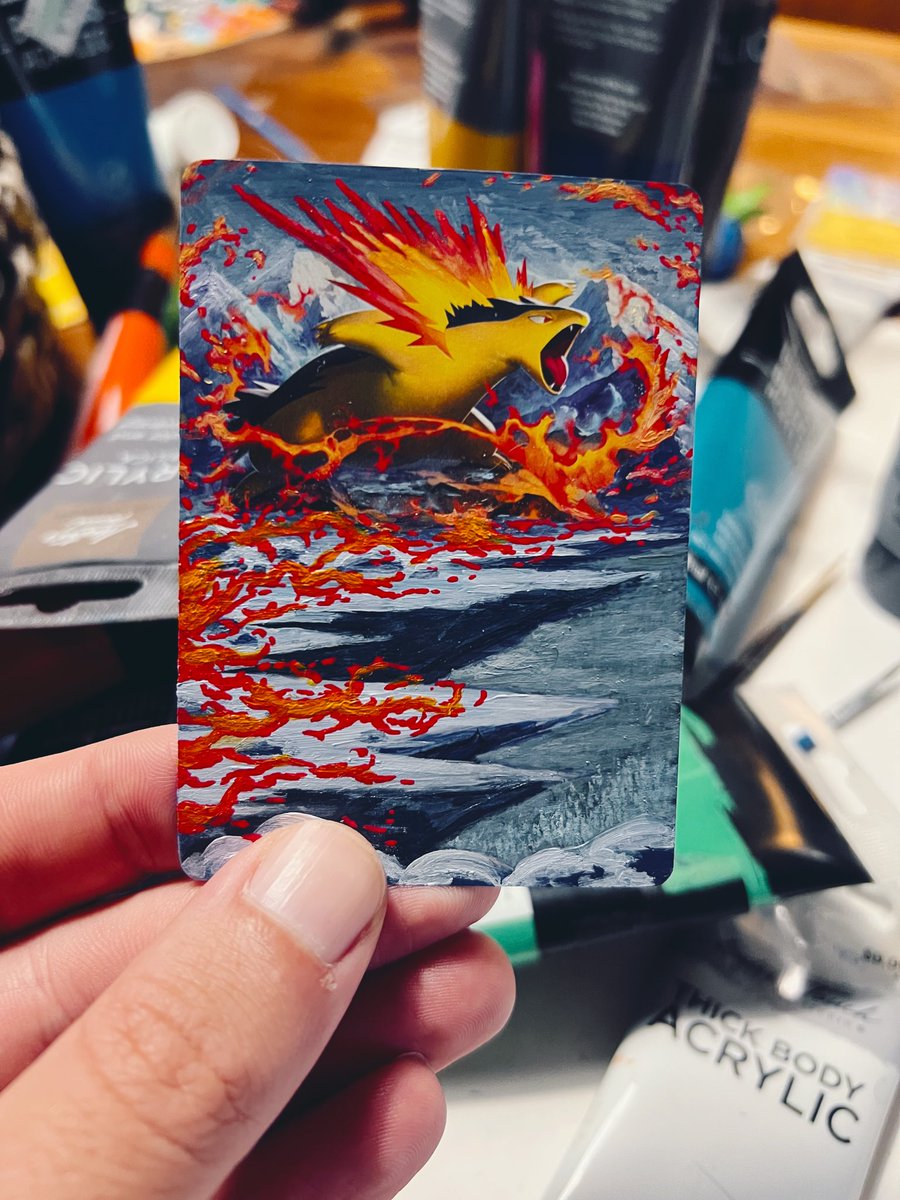 hiltonvision's tweet photo. Typhlosion coming along 🎨 https://t.co/3qSooRVugB