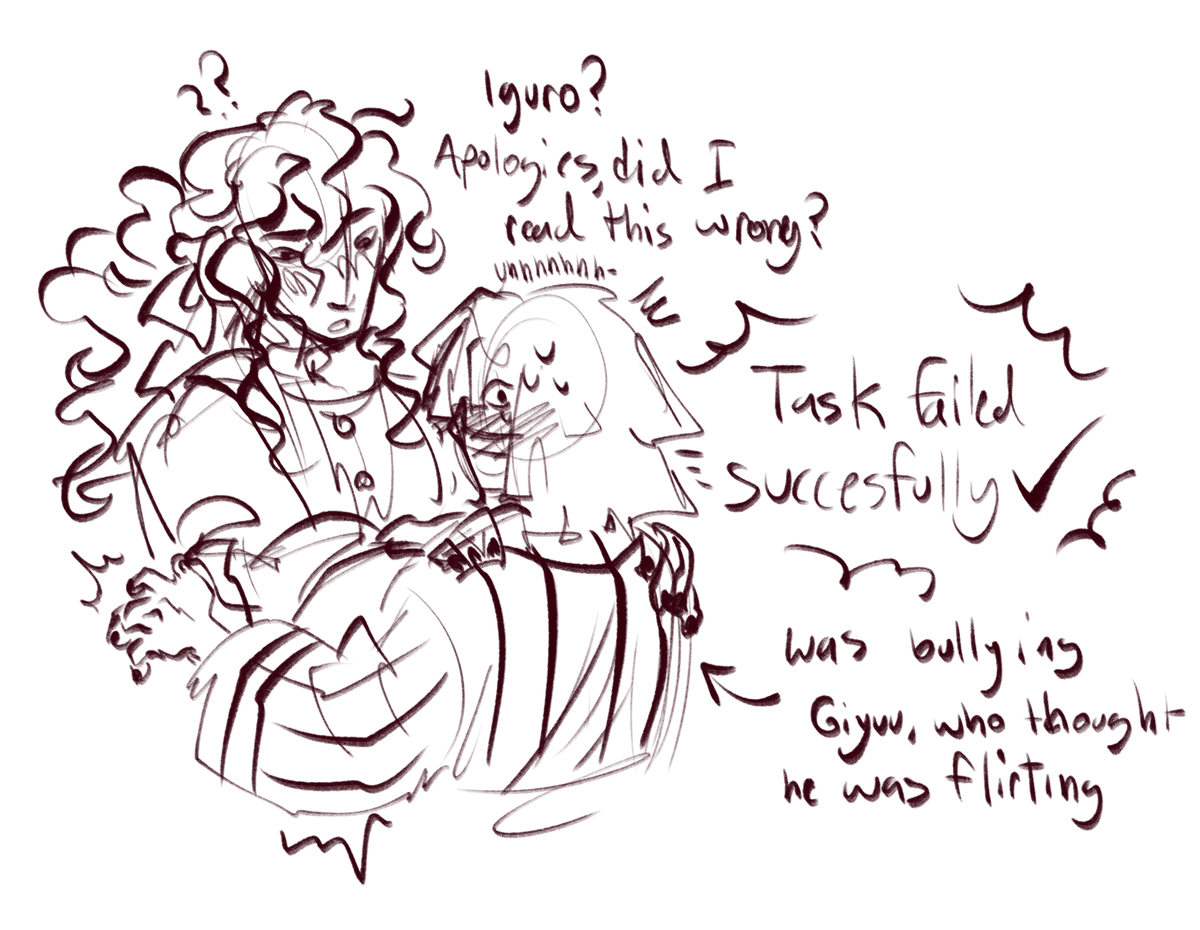 BumbleLovesDuck's tweet photo. Did someone order an #Obagiyuu doodle? No? Just me here? https://t.co/W8O2ZPlxHW