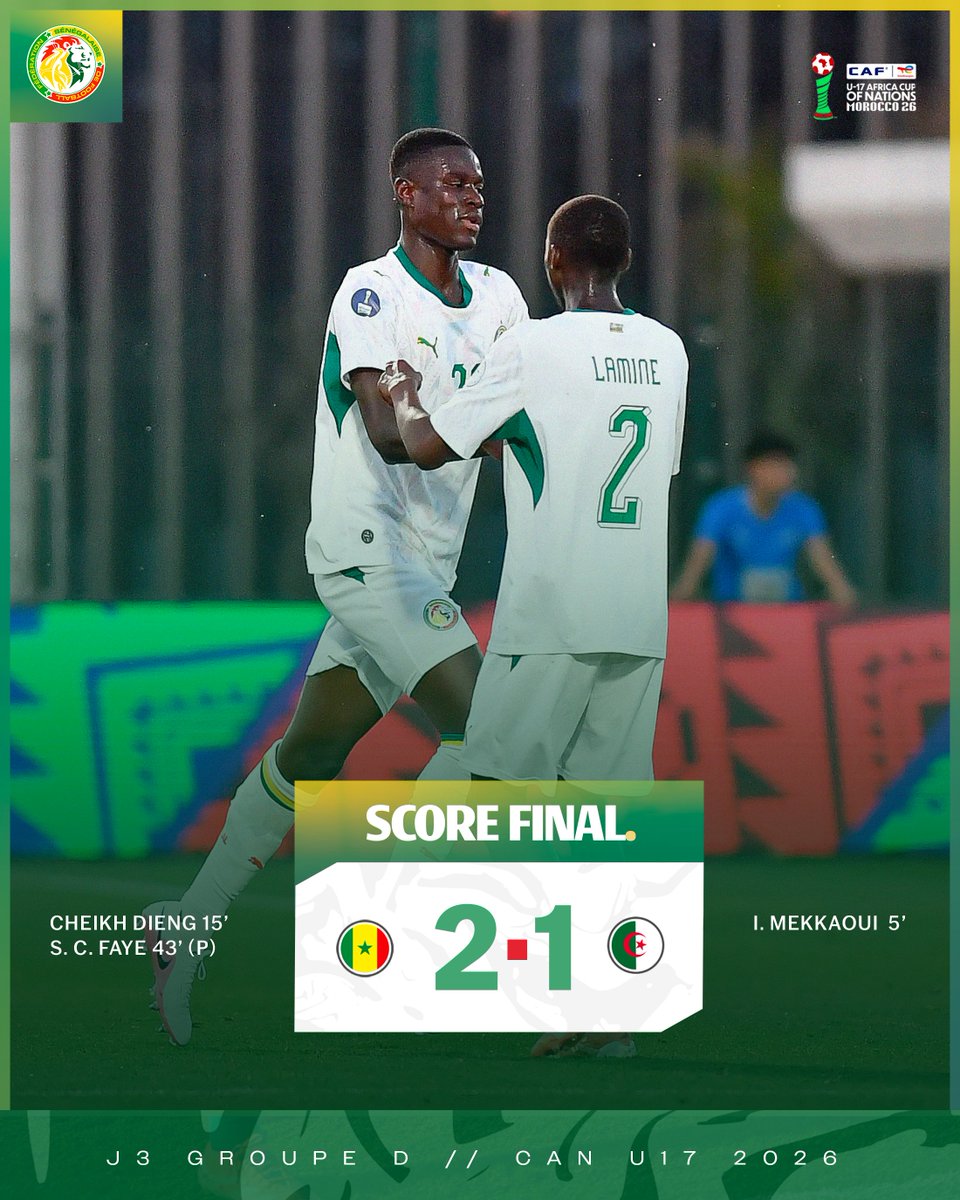 Equipe du Sénégal tweet media