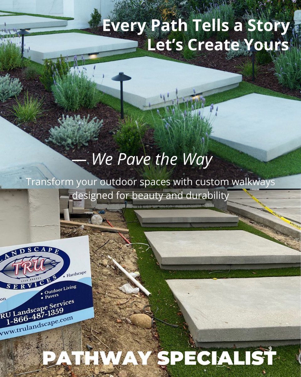 OC_Landscape's tweet photo. Are you looking to transform your front and backyard? Pavers are a great addition, in a walkway, driveway, from curb to side backyard. There are so many styles and materials to choose from. Our TRU Landscape Services Team are the ones to call! 1-866-487-1359. https://t.co/ERj0uNivAl