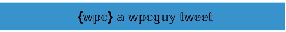 WP Consulting tweet media