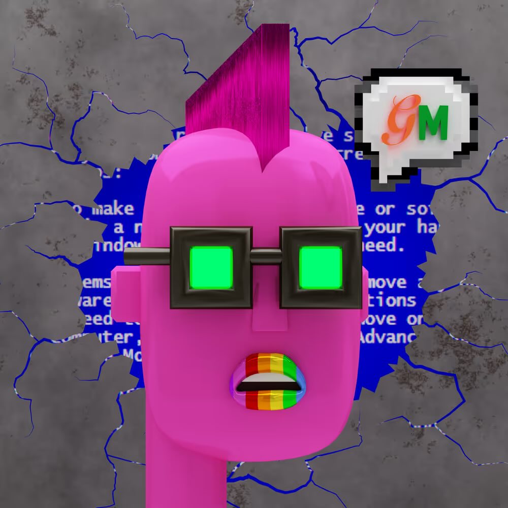 pixelord's tweet photo. GM from #gmpunks
2021 iconic collection https://t.co/fws3wgKdF9