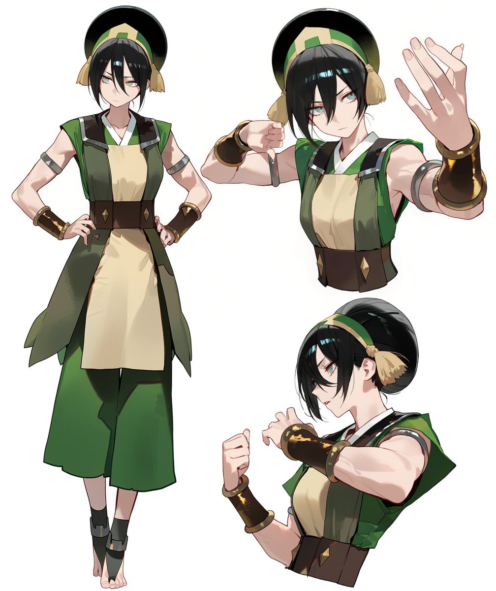 Toph Beifong / トフ・ベイフォン
Requested illustration / リクエスト絵 