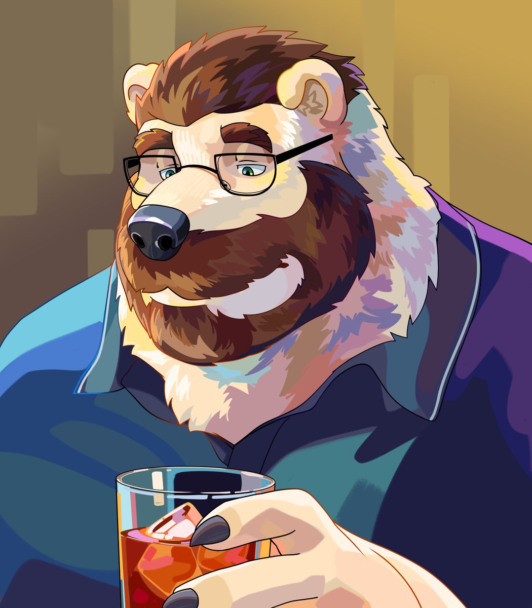 NaikumaArt's tweet photo. Just bear enjoying some peace and quiet!🐻‍❄️ https://t.co/2rY4WgZudH
