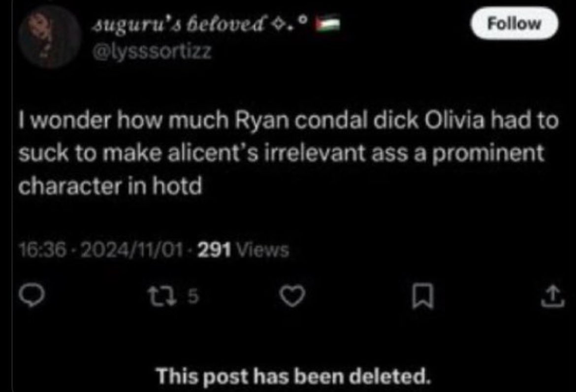 visenyasdaughtr's tweet photo. @lysssortizz @bittersteel196 tweet said ‘olivia AND emma’ yet you follow it up by only mentioning ‘a few mean comments about olivia’. black &amp; other poc on the show def get it worse and it shouldn’t be ignored while you also contribute to the weird behaviour in the fandom. https://t.co/uRo7Mb7Ctr