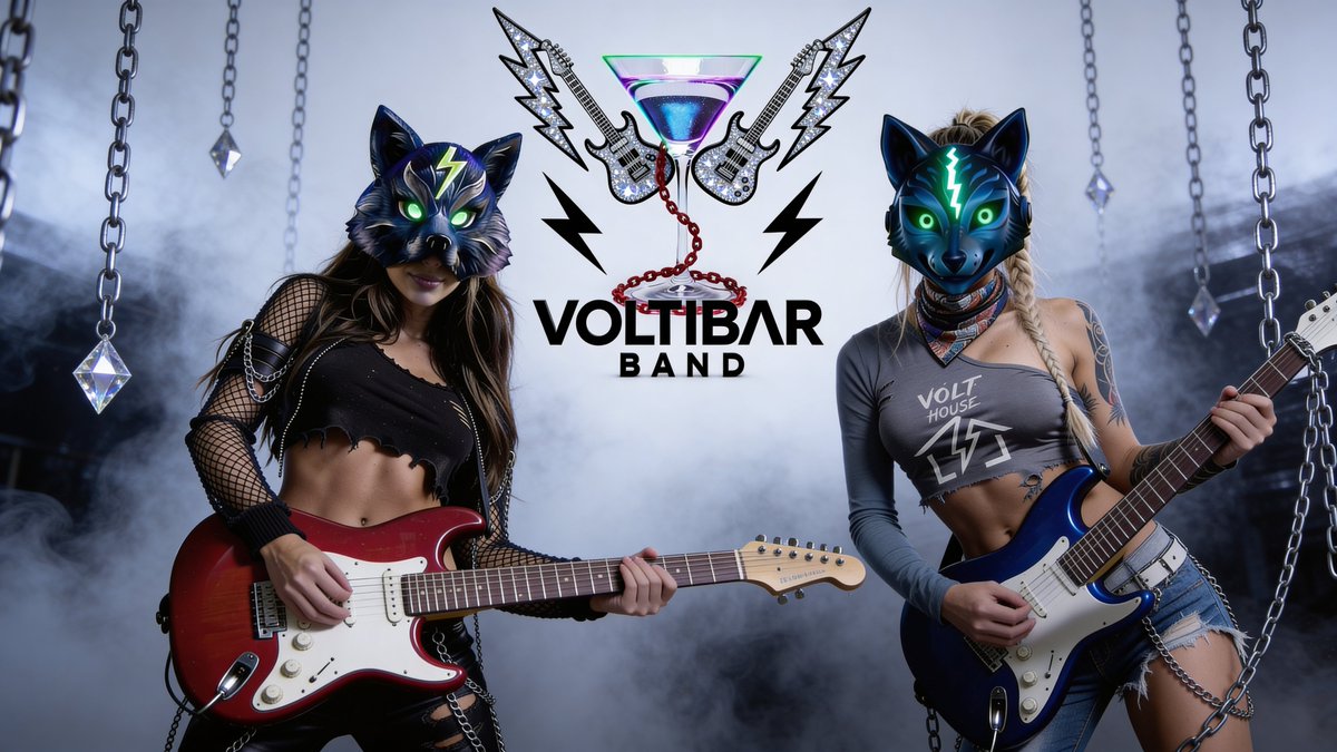 Raquel_VOLTGirl's tweet photo. I'm excited to speak about the VoltiBar Band at today's space with @goZignal 🎙️

If you're a fan or you're interested in learning more about them, join the fun! 🎸⚡️👇
https://t.co/MNiV6mb9SF https://t.co/37cXvMvdhN