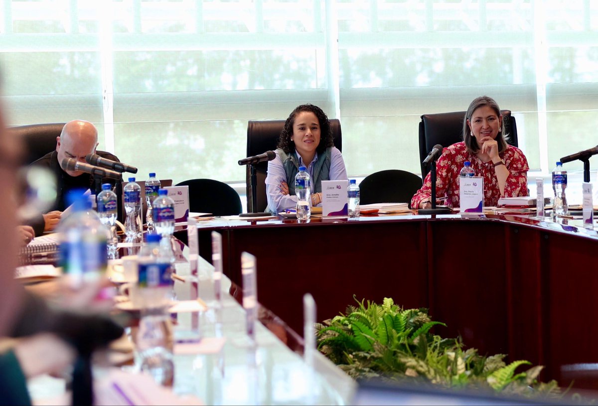 pulido_amalia's tweet photo. En preparación del #ProcesoElectoral2027 la colaboración entre las áreas del @IEEM_MX es necesaria. Por eso, junto con mis compañeras Consejeras tuvimos una reunión con las titularidades de áreas para analizar los cambios en el calendario electoral. https://t.co/4XrjXGZwnP