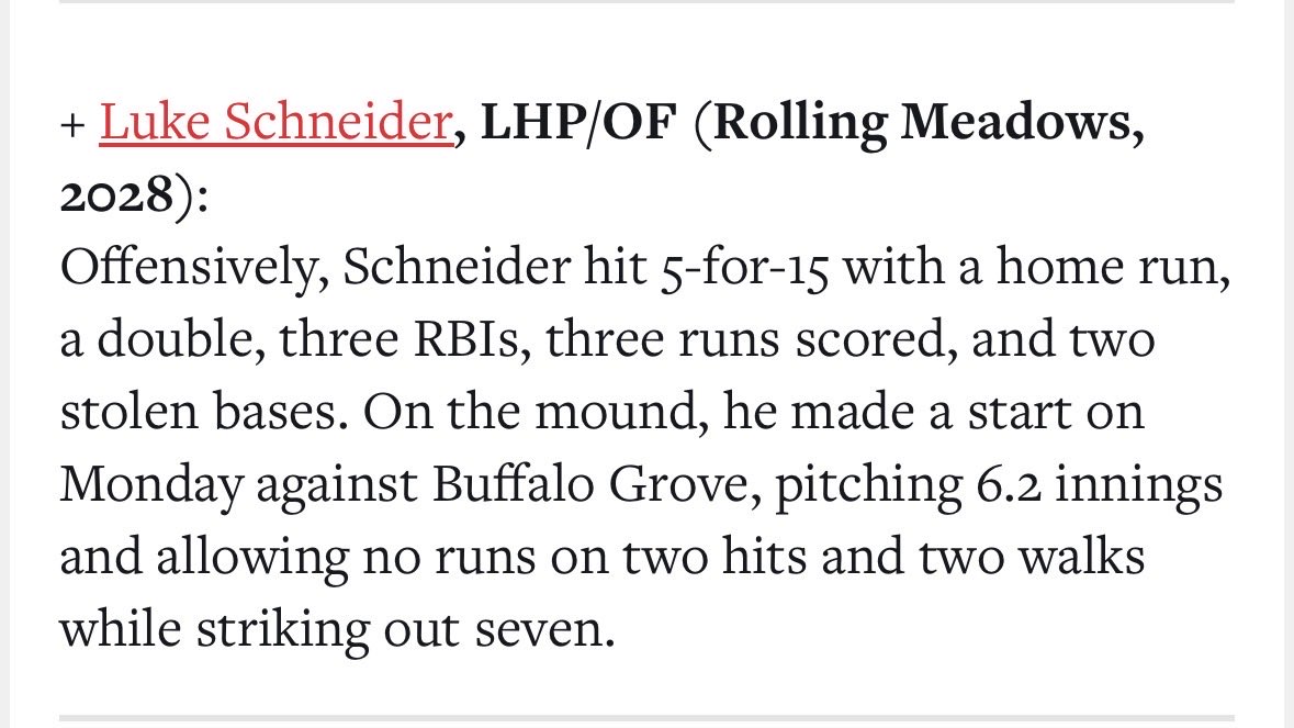 Rolling Meadows Baseball tweet media