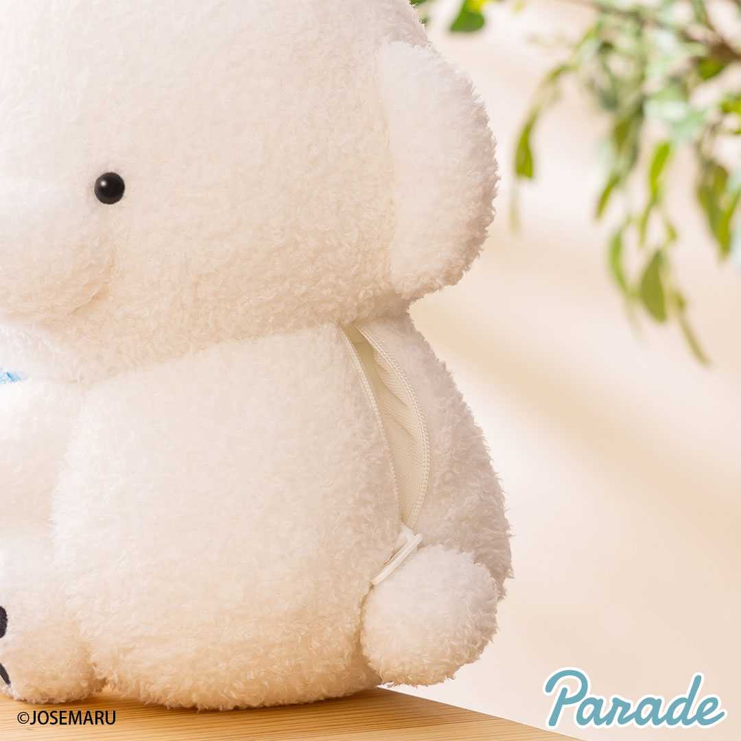 parade_prize's tweet photo. ／
📢6月プライズ新情報
＼

#じょせまる (@josemaru_model)より
ぬいぐるみポシェットが登場🤍

詳細は後日お知らせになります🐾

#プライズ https://t.co/kArZaFOie6