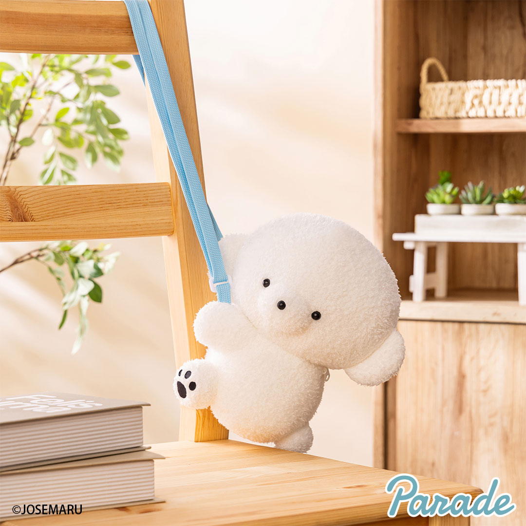 parade_prize's tweet photo. ／
📢6月プライズ新情報
＼

#じょせまる (@josemaru_model)より
ぬいぐるみポシェットが登場🤍

詳細は後日お知らせになります🐾

#プライズ https://t.co/kArZaFOie6