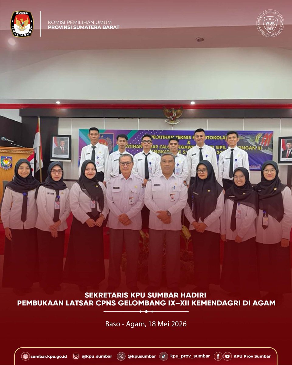 KPU Prov Sumbar tweet media