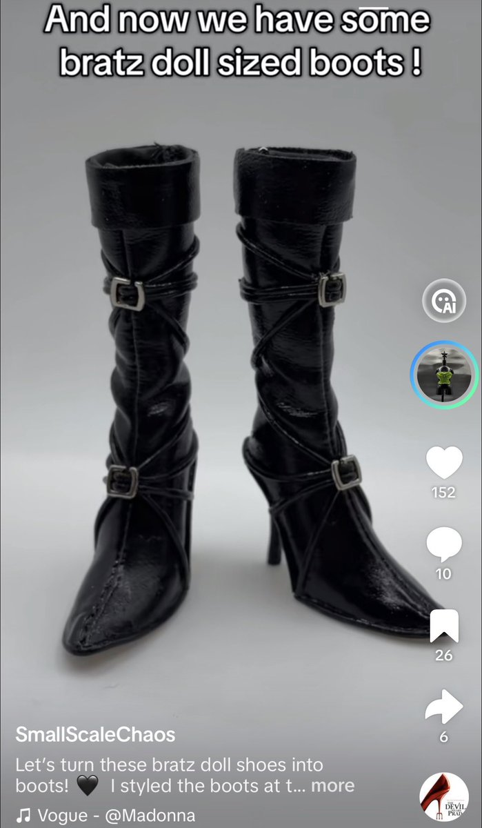 dollsofplastic's tweet photo. It’s crazy to me to think Bratz haven’t done full fabric boots yet, especially with the prices they’re coming to and that its Bratz https://t.co/YdDADKG76L