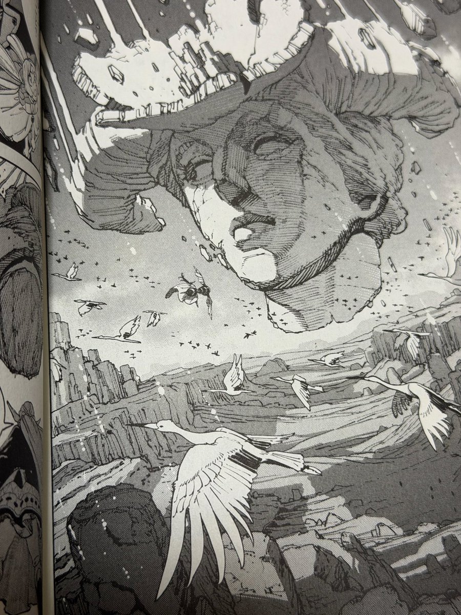 板橋大祐『魔力枯れのダークエルフ』第一巻。この作家ずっと注目してるんですが、『未亡人登山』『極東キメラメティカ』一作ごとに倍々ペースで画力が上がっていく。物語も面白く、今作は魔力を失ったダークエルフが体ひとつで生きていくストーリーに惹きつけられる。明日の日本漫画界の柱になりそう。