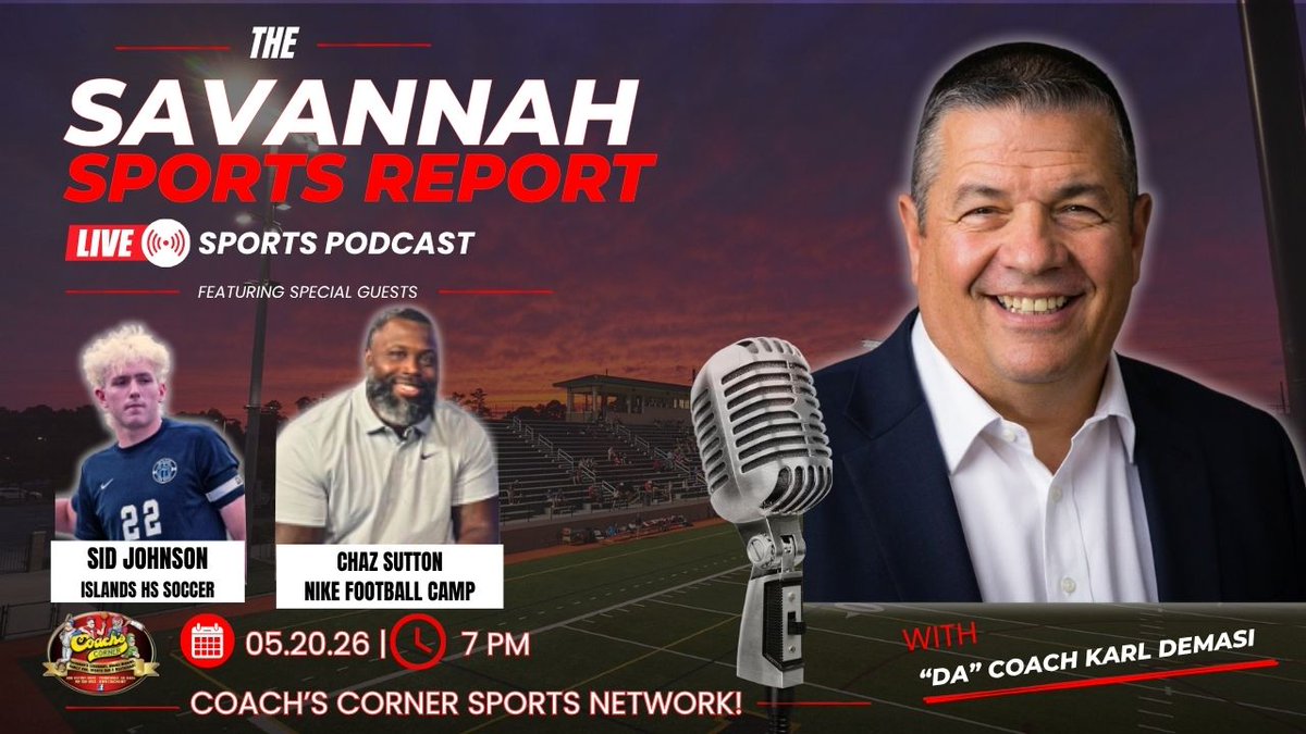 SavSportsReport's tweet photo. π₯3 minutes to first pitch
Tune in LIVE on X, Facebook, and YouTube on the Savannah Sports Report channel.
Follow @KDSportReport on X and @CoachsSavannah
All local. All the time. Savannah sports.
@IAMWHAZ90 @IslandsSoccer
#AllLocal #SavannahSports #YOUGOTTALOVEIT https://t.co/XX8Mw27z7D