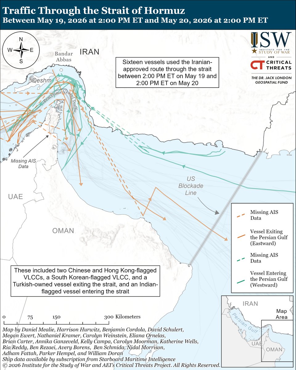 Institute for the Study of War tweet media