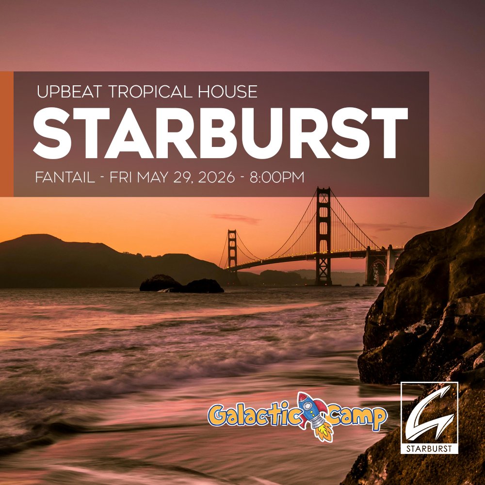 Starburst Shark🦈 ➤ GalactiCamp(DJ Fri8pm)・EF・ASC tweet media