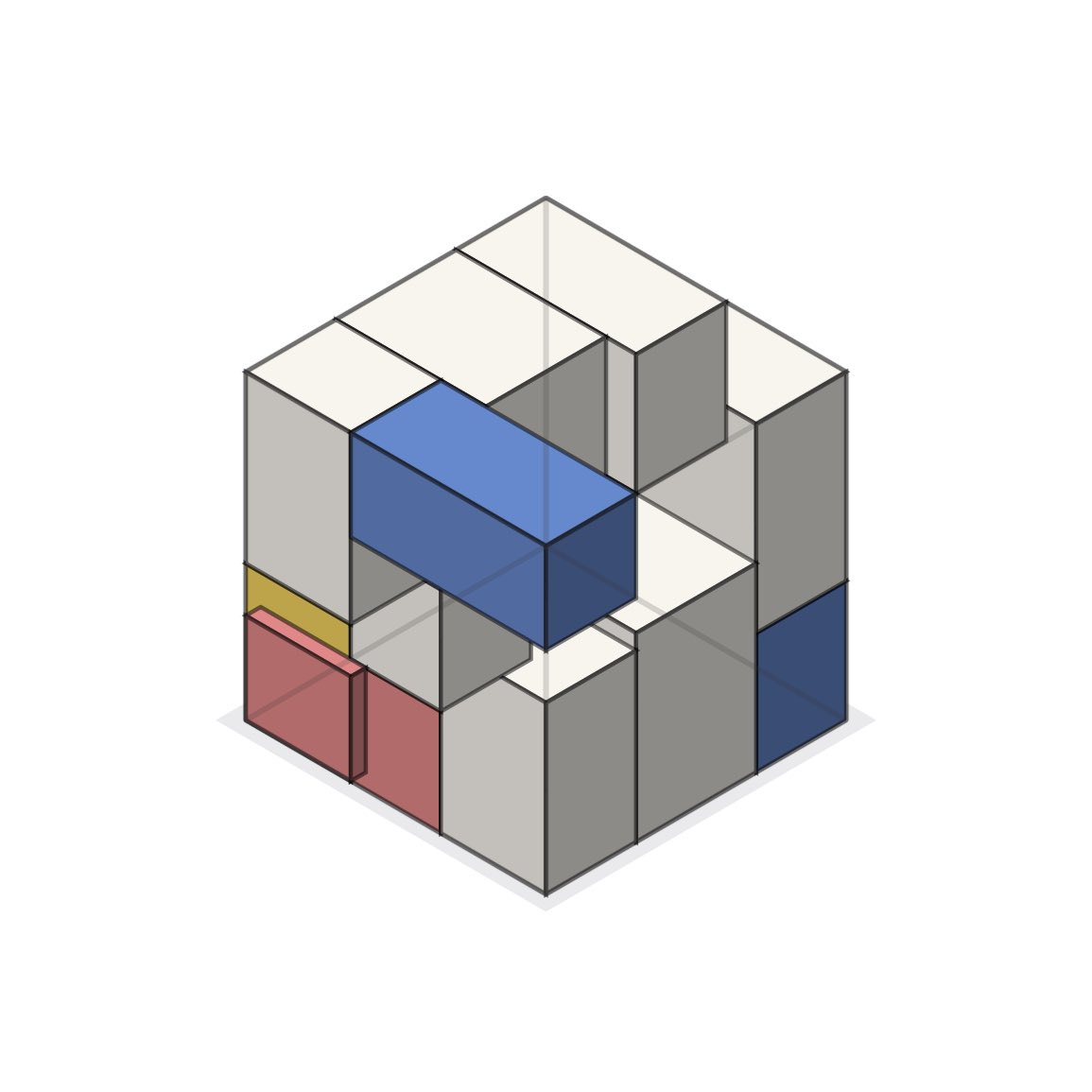 PantaSynergy's tweet photo. mondrian-3d-cube https://t.co/C0elRLu95p