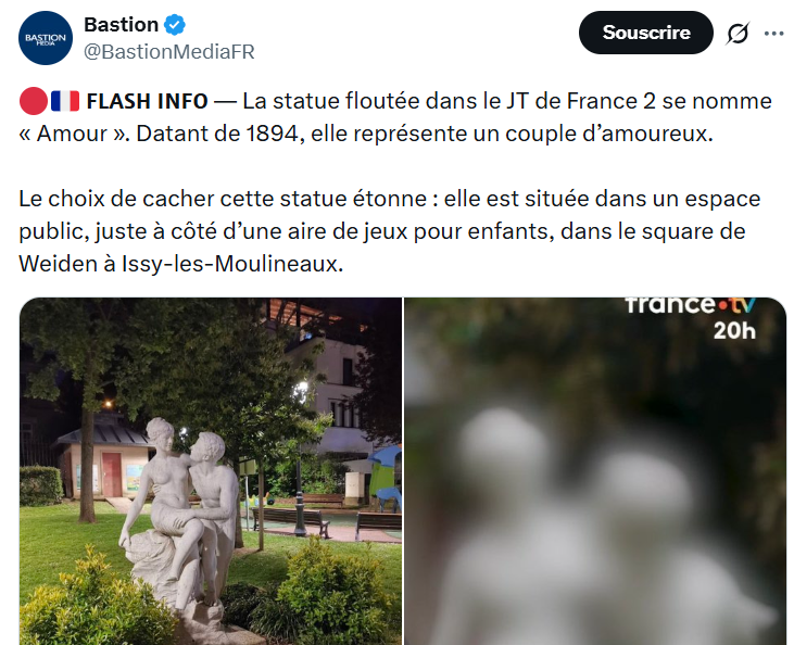AB_France01's tweet photo. C’est ce qui arrive quand on abandonne l’audiovisuel public à la gauche : l’islamisme tient maintenant la caméra. https://t.co/RyMXb49CDv