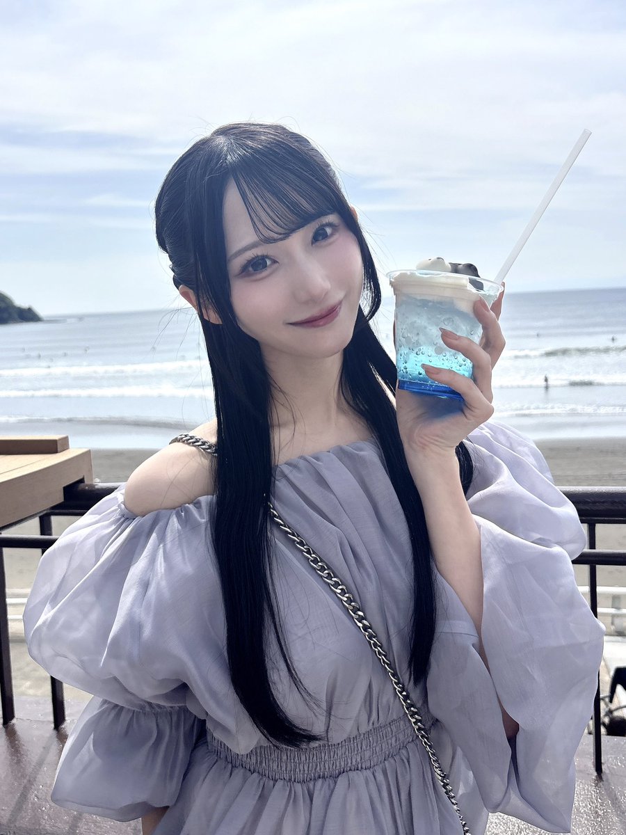 hashimoto_maki_'s tweet photo. 可愛すぎたドリンクദി  ᷇ᵕ  ᷆  )🦭🩵

#RainTree #江ノ島水族館 https://t.co/XU8sIxUa9H