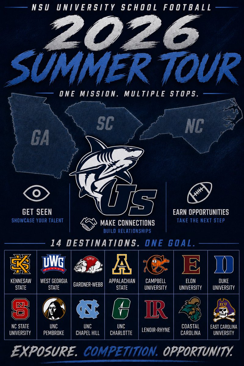 University School Sharks Football tweet media