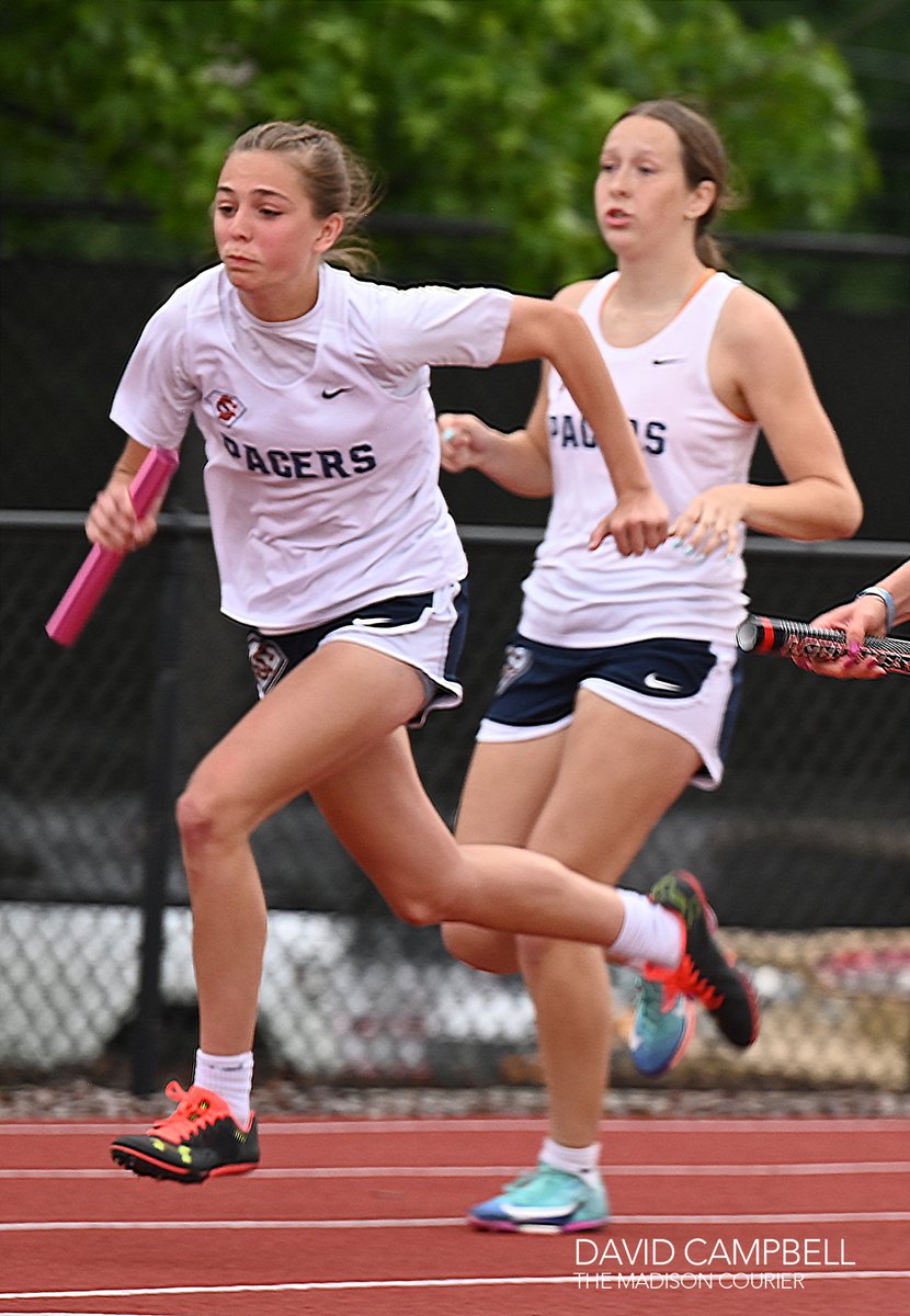 CampbellSports's tweet photo. @SWAthletics1 Switzerland County's track &amp; field team had athletes qualify for the regional in five events at the IHSAA Sectional on Tuesday.  Addy Preston finished 2nd in the shot put &amp; discus, Taylor Kappes 3rd in the 400, Lauren Smith 3rd in the 100H, &amp; 400 relay placed 3rd. https://t.co/zQ4ge5LocD