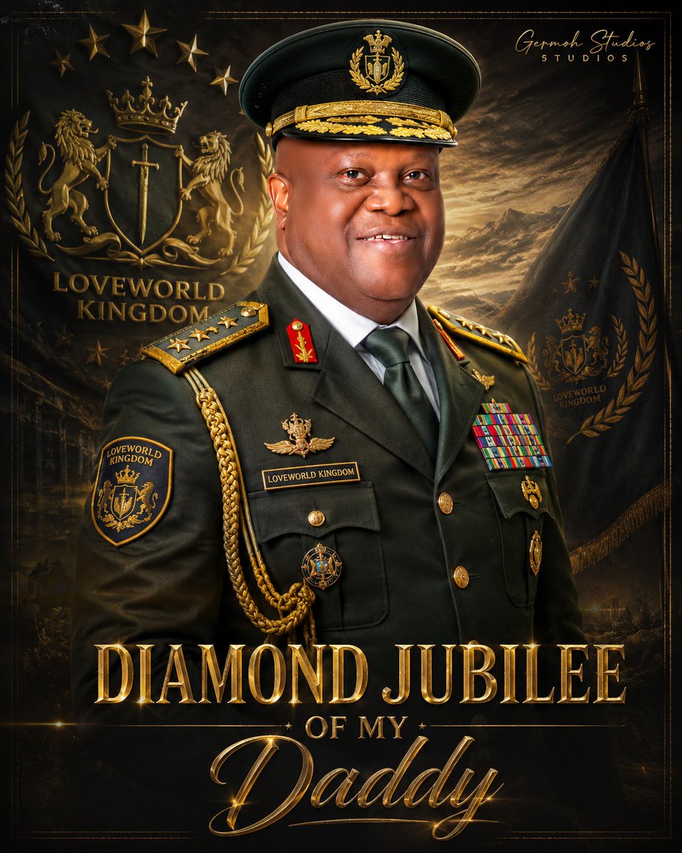 prospergermoh's tweet photo. Celebrating the Diamond  Jubilee of My Loving And Special Daddy, My Covering, My Zonal Daddy

Today, I stand in awe and deep gratitude as we celebrate 60th glorious years of a life that has profoundly shaped mine.

To my beloved Zonal Pastor, my Zonal Daddy  the man who lifted me upon his shoulders so I could see farther than I ever dreamed possible—you are truly a gift from God.

What words can fully capture the depth of what I feel? 
You are not just a leader; you are a guide like no other. 
In you, I see the heart of my father and mentor, Pastor Chris Oyakhilome DSc DSc DD alive in Cameroon—radiating unconditional love, endless patience, genuine care, and unwavering soundness of doctrine. 

You embody everything a true spiritual leader should be.

Thank You, dear Lord Jesus, for this rare and precious gift  that has painted my life with vibrant colors of purpose, grace, and destiny. 

You have loved my precious wife and me with a love so visible that even the blind can see it. 

You’ve opened doors of opportunity I could never count, believed in me when few did, and poured into my life with such generosity that I am forever transformed.

Sir, you are simply the best. A man after God’s own heart, A beacon of light, A pillar of strength, A living example of what it means to walk with God and impact generations.

From the depths of my heart, I say: 
Thank you for everything and so much more than words can express. 

I and my precious wife love you dearly—today, tomorrow, and for all eternity.

It is my earnest prayer and joyful hope that we will one day embrace again, not just here on earth, but at the Marriage Supper of the Lamb after the Rapture—celebrating together in the presence of our King.

I love you, Dad.
I and my wife love you, sir.
Happy 60th Birthday, my beloved Zonal Daddy!

May your light continue to shine brighter and your legacy touch even more lives for generations to come.

•Germoh Family •
#happybirthday #ror #ecaz4  #rin #dsd #pastorchris @pstakinoketunji @charisoketunji @flawless2022 @dsd2026 @p_mrsyolandandi @jev