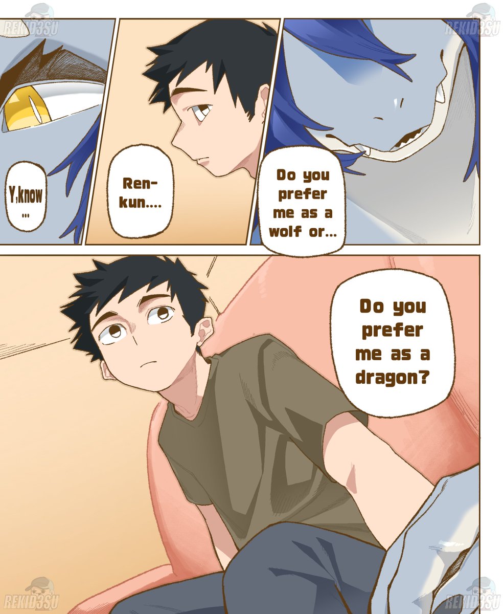 REKID3SU's tweet photo. Dragon-Tsukiko (End) https://t.co/bfz4Lb5uc6