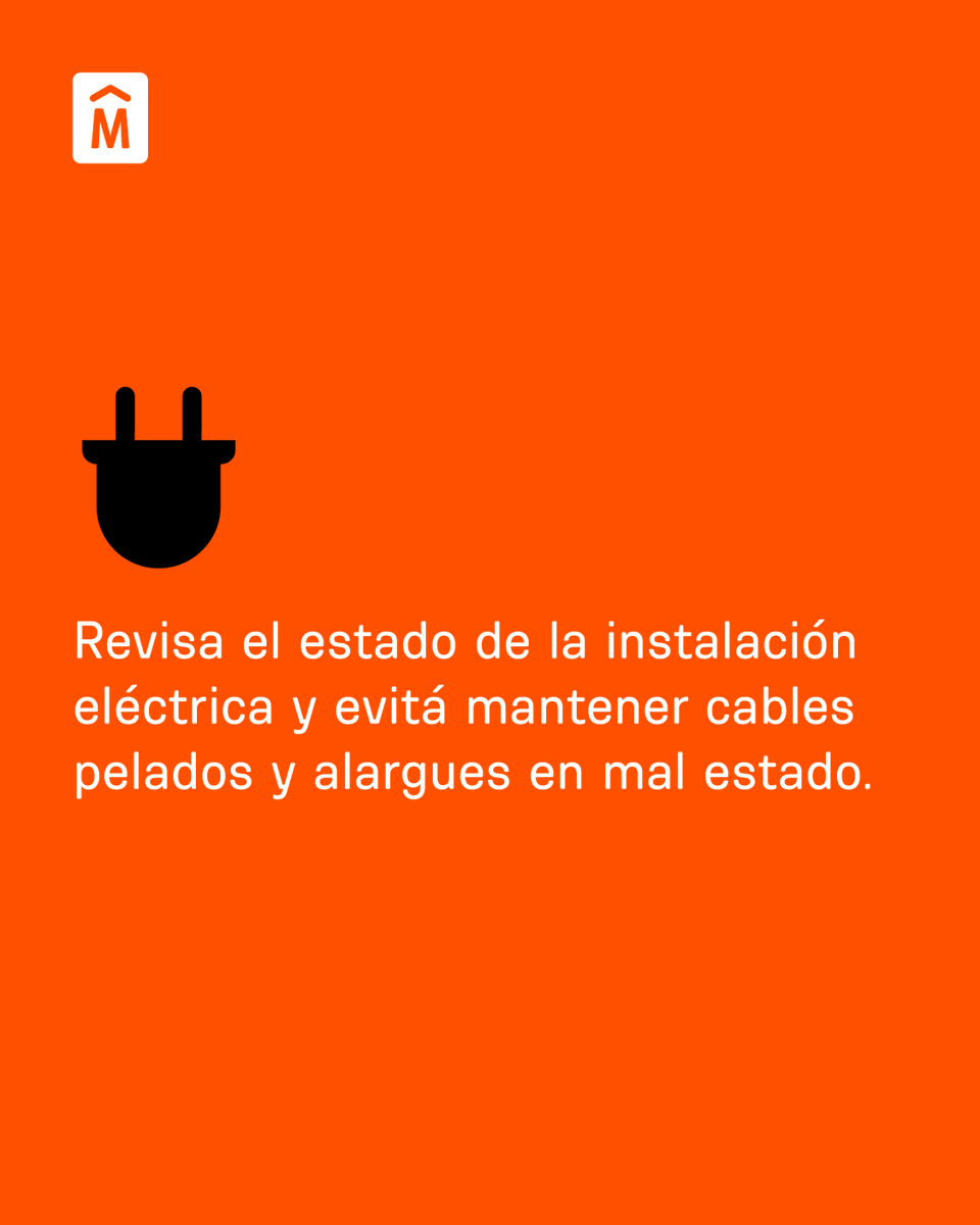 CECOED's tweet photo. Pequeñas acciones pueden evitar grandes pérdidas.

Compartimos algunas recomendaciones para reducir el riesgo de incendios y fortalecer la seguridad en las viviendas y el entorno. https://t.co/iz1VWc9SEq