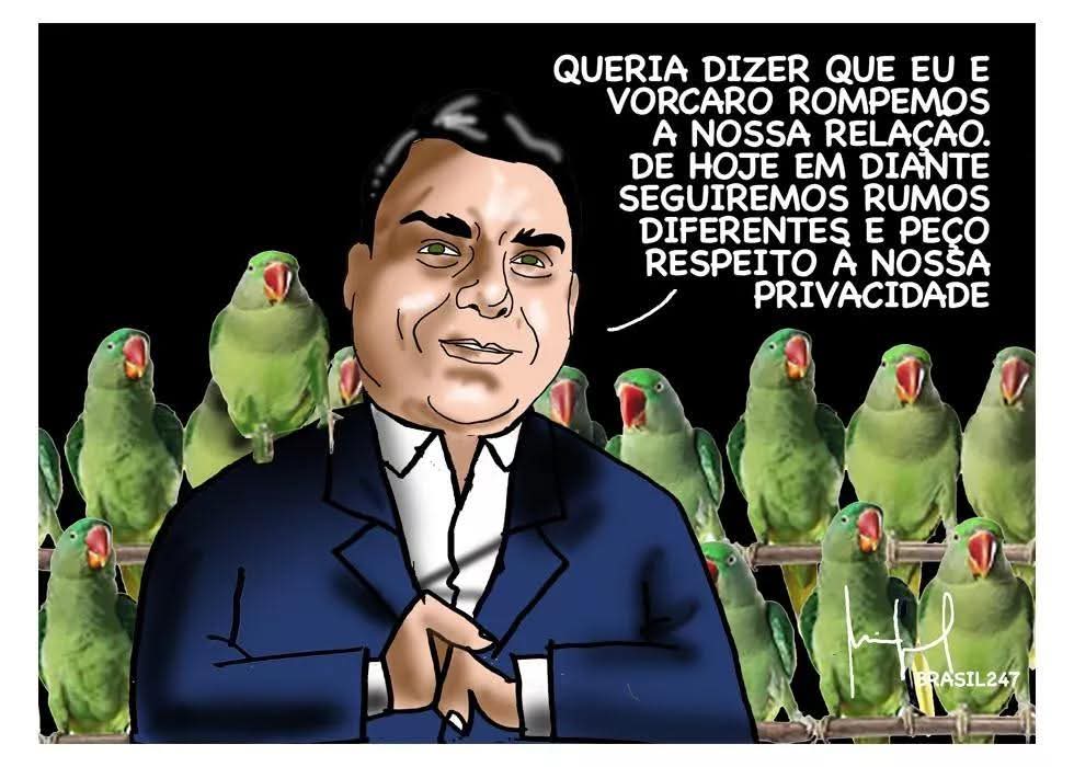ClodomiroFilho's tweet photo. @fabiowoficial Só mais alguns dias......e Bum! Vai estourar outra "bomba" sobre Flávio "rachadinha" e ele desistirá da candidatura a presidência por medo de perder o Foro privilegiado e ser preso. #Quem viver, verá! https://t.co/ckbdk3EFpL