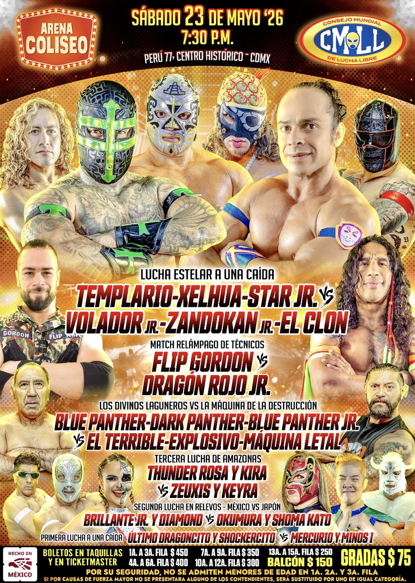 Lucha Libre CMLL tweet media