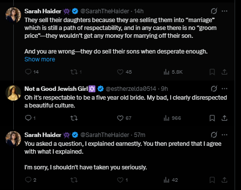 Not a Good Jewish Girl✡️ tweet media