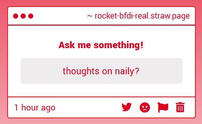 rocket!! 🧨 tweet media