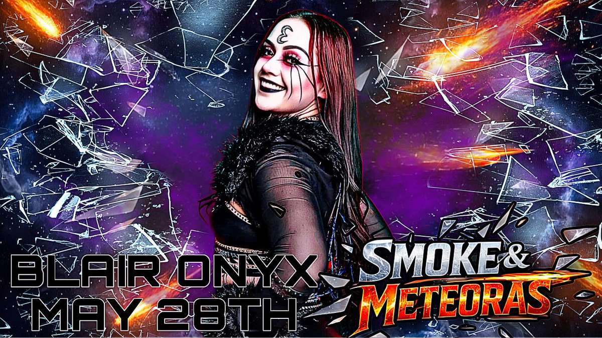 SmokeNMeteoras's tweet photo. And rounding of our guest announcements for next week, @blairxyno will also be in the space station next week! Will she save me? Tune in next week to find out 🖤 https://t.co/2AxyIKpDX8